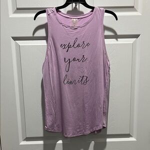 CALIA by Carrie Underwood Lavender Tank Top